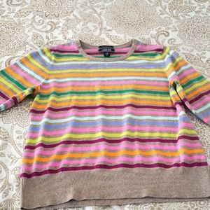 Beautiful lands end cotton sweater. LP.